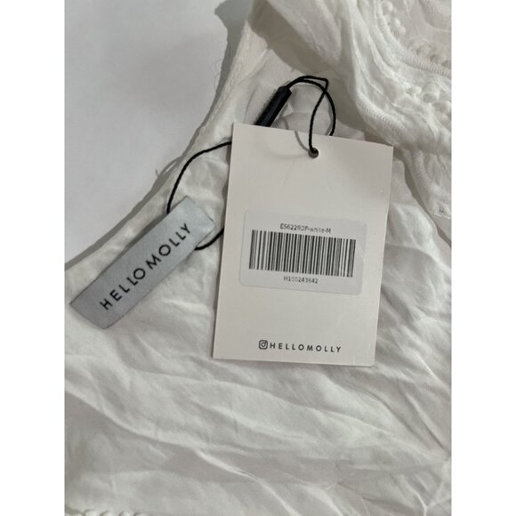 Hello Molly Walk Me Back Mini Dress in White - Picture 4 of 5